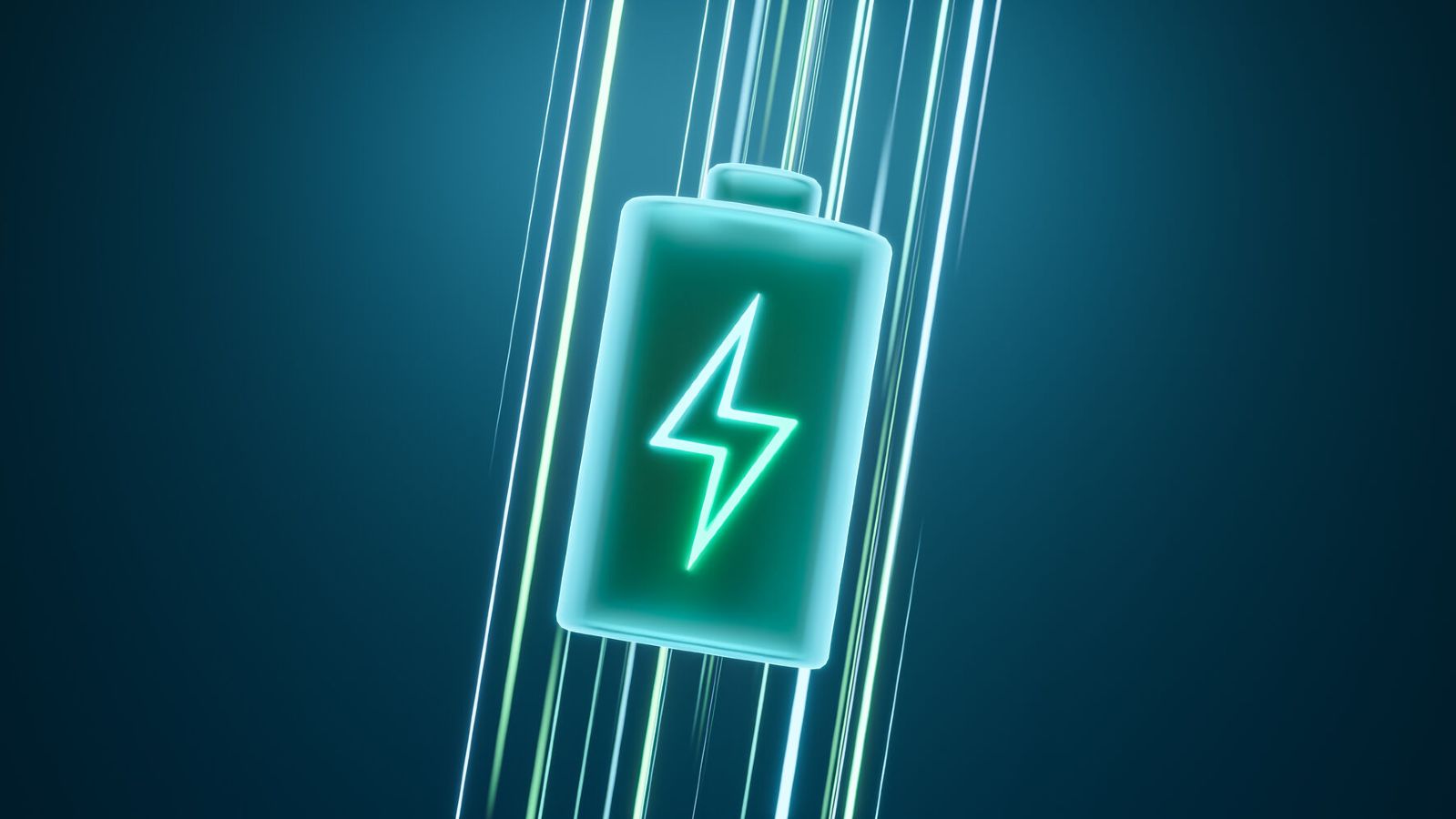 Abstrakte Illustration einer Batterie