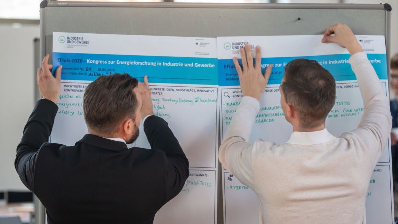 Vortragende vom Kongress zur Energieforschung in Industrie und Gewerbe.