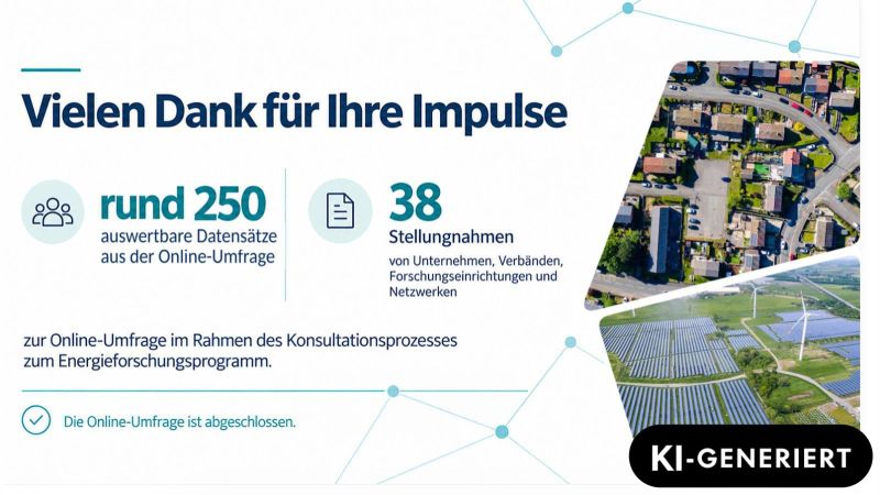 Vielen Dank für Ihre Impulse: rund 250 Datensätze und 38 Stellungnahmen