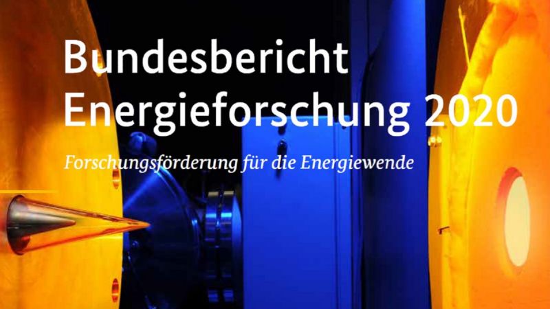 Cover des Bundesberichts Energieforschung
