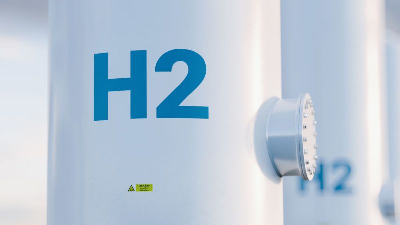 Symbolbild Wasserstoff: Wasserstofftanks