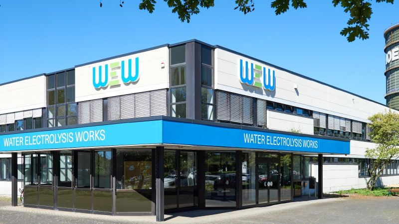 Produktionsstandort WEW GmbH in Dortmund. Man sieht ein 
