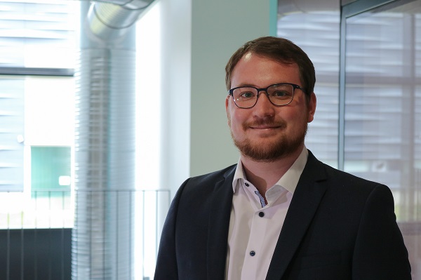 Patrick Henkel vom Lehrstuhl für Gebäude- und Raumklimatechnik der RWTH Aachen