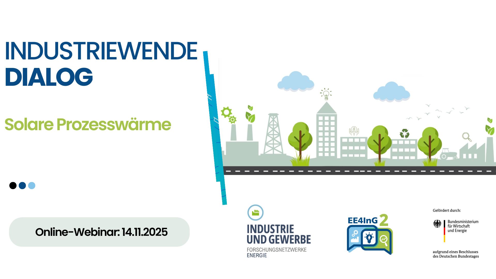 © IREES GmbH Industriewende-Dialog - Thema des Webinar-Termins