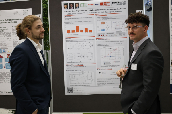 Eindrücke der Posterausstellung an Tag 1