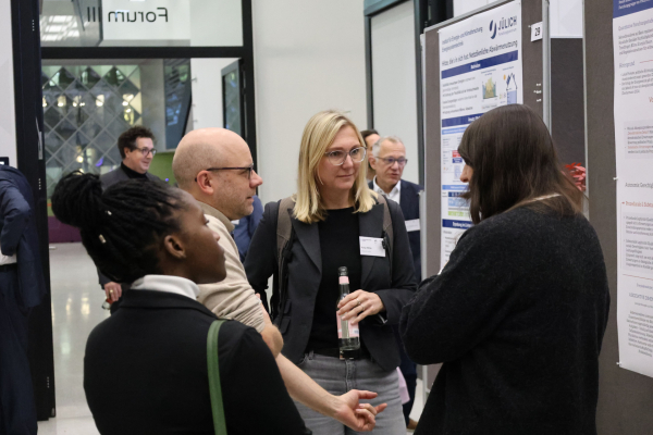 Eindrücke der Posterausstellung an Tag 1