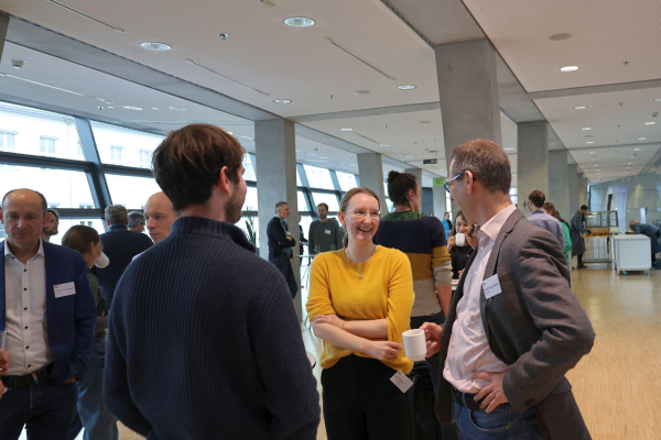 Netzwerken auf dem Projektetreffen