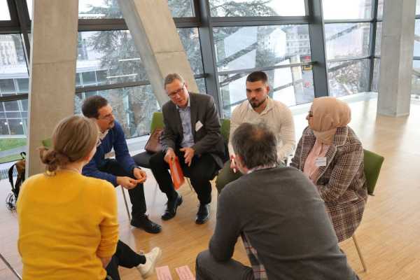 Einblick in einen Workshop auf dem 17. EWB-Projektetreffen