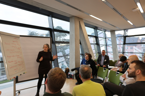 Einblick in einen Workshop auf dem 17. EWB-Projektetreffen